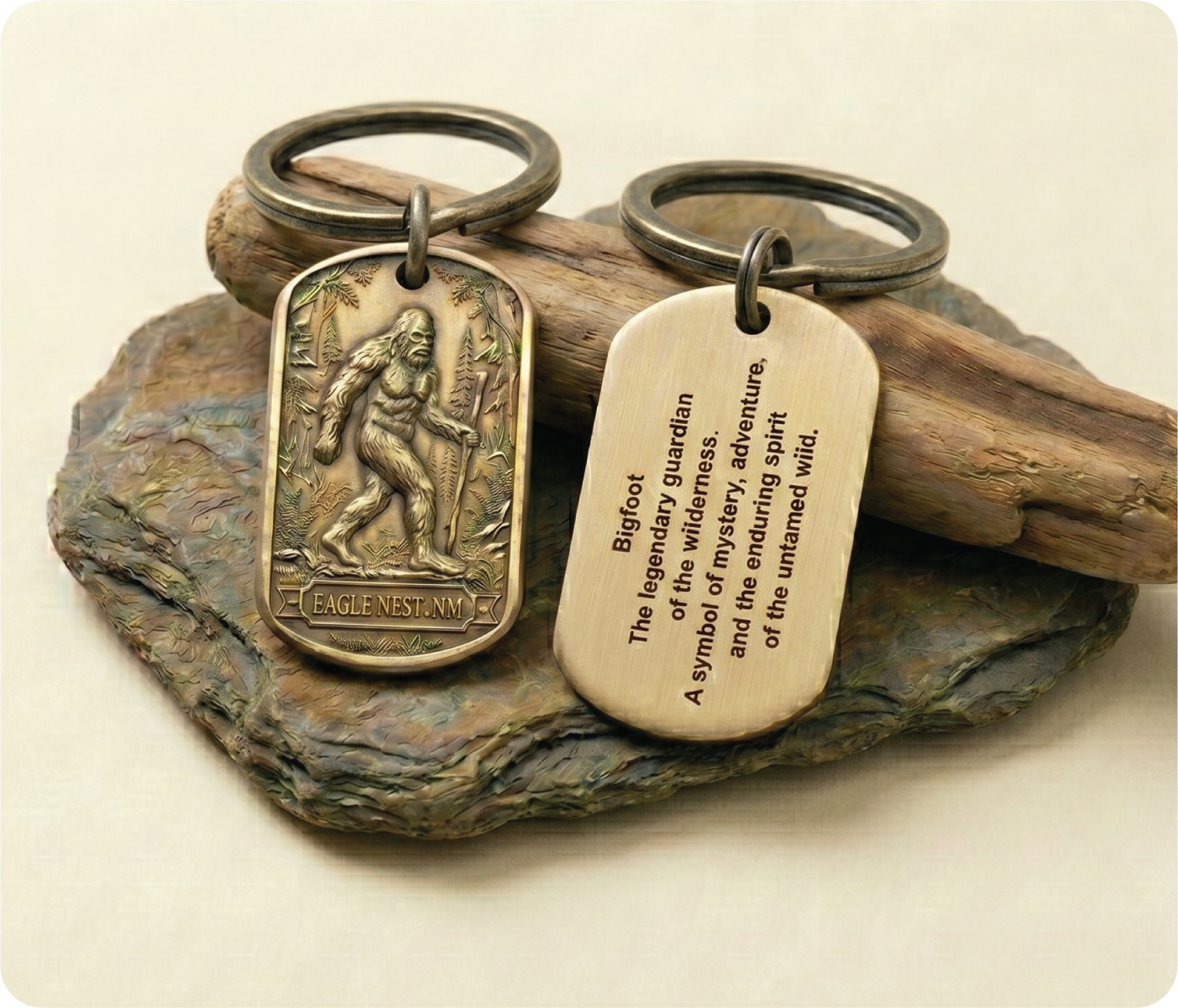 Bigfoot Keychain Eagle Nest, New Mexico