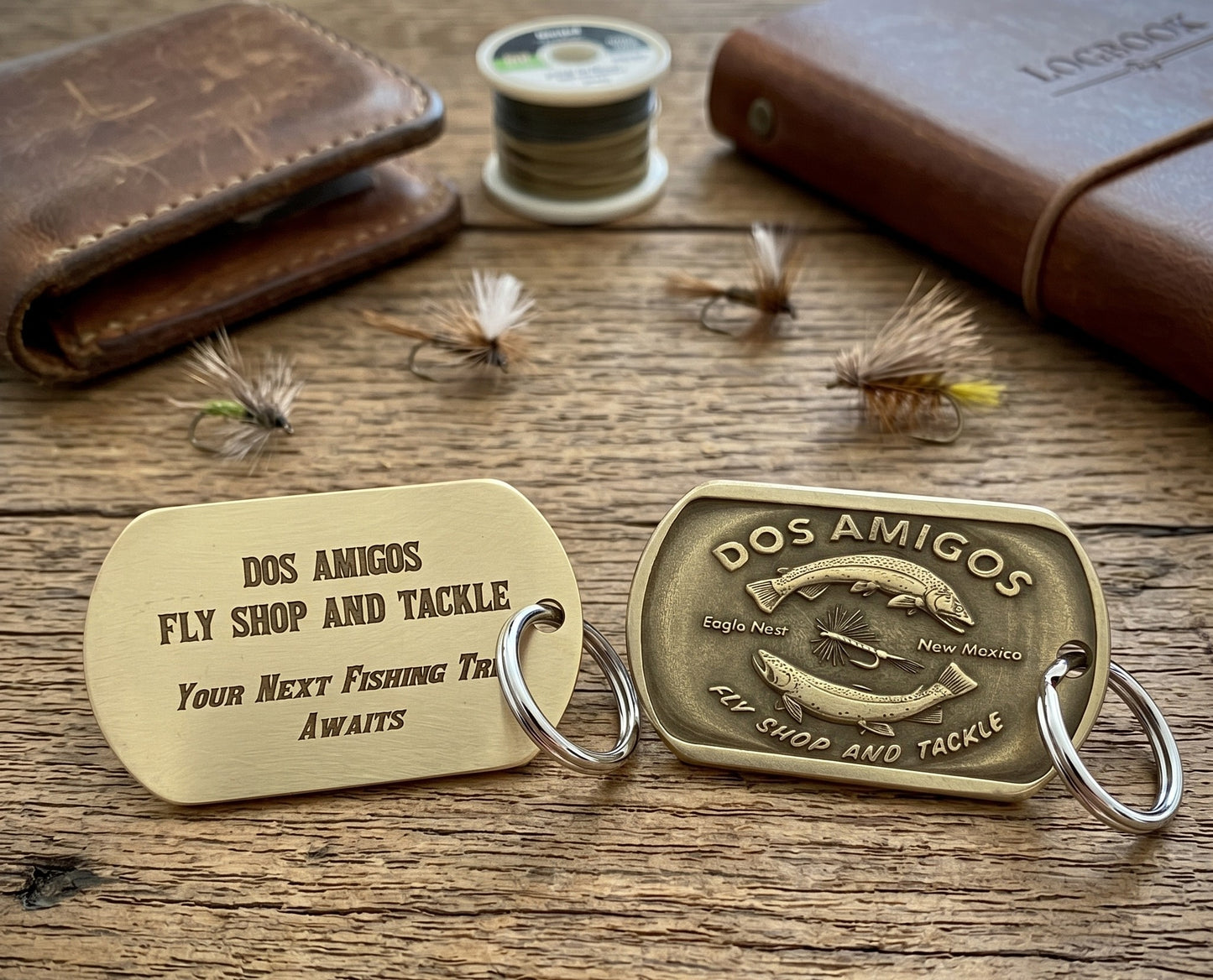 Eagle Nest — Dos Amigos Fly Shop Keychain