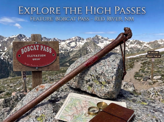 Aluminum Hiking Stick Medallion
