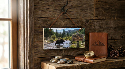 Eagle Nest, NM — Bear Crossing Stream Wall Art