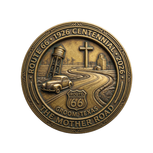 Groom, Texas Route 66 Centennial Commemorative Coin