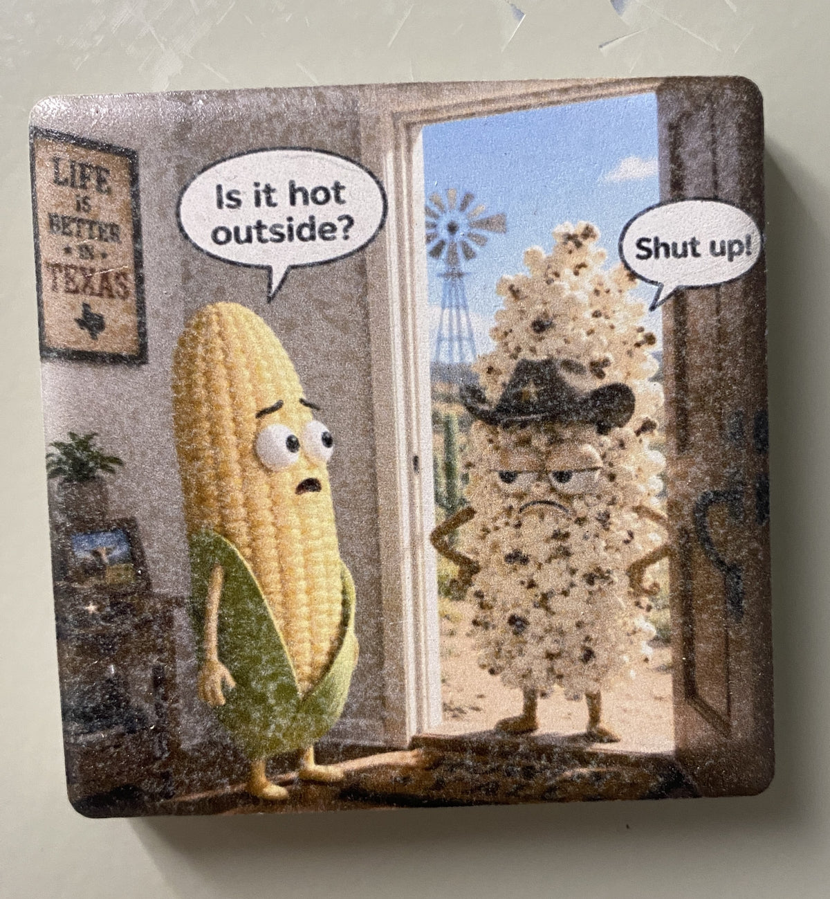 Is It Hot Outside? Shut Up! — Fridge Magnet