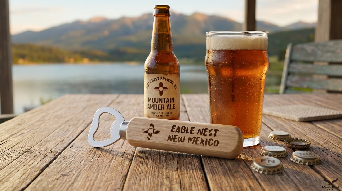 Eagle Nest, NM — Wooden Bottle Opener
