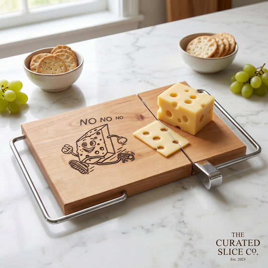 "NO NO NO" Cheese Board Slicer