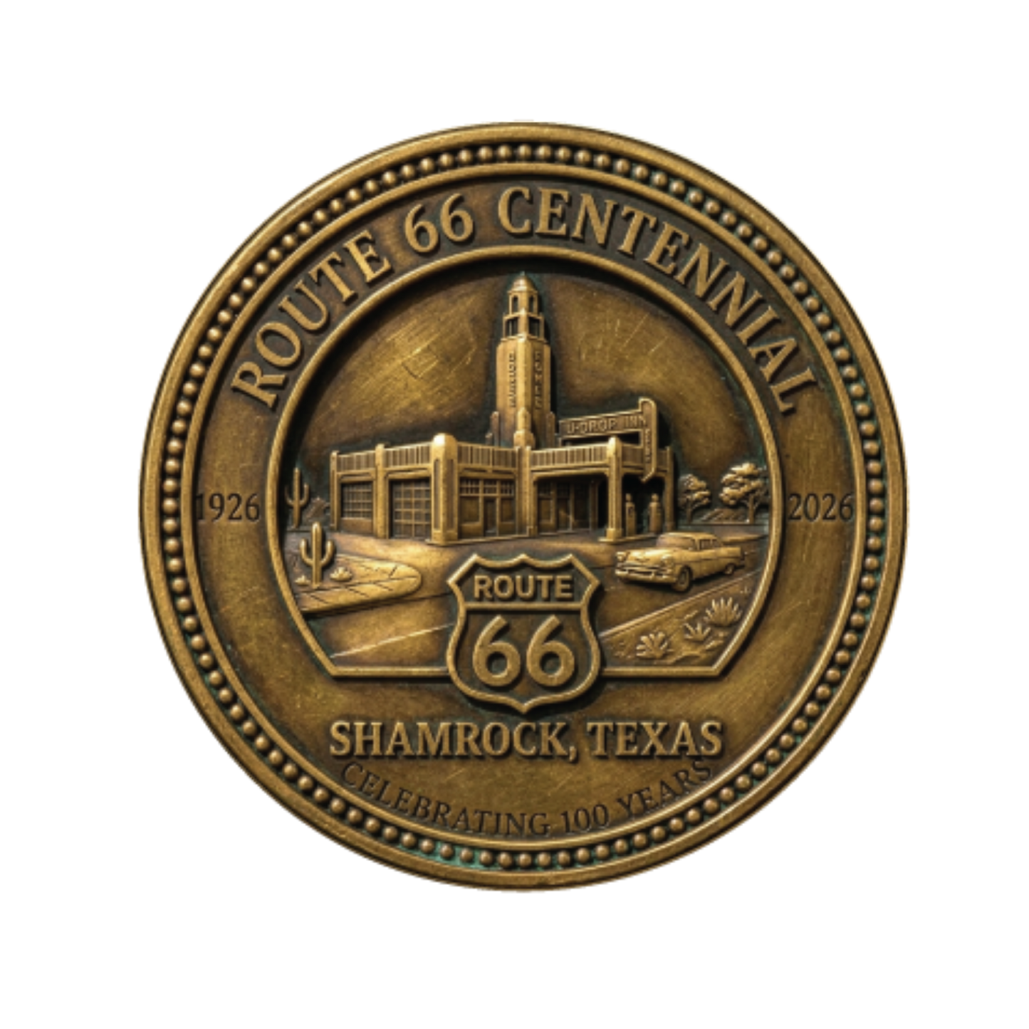 Route 66 Centennial Collector Coin Set – The Complete Texas Panhandle Collection