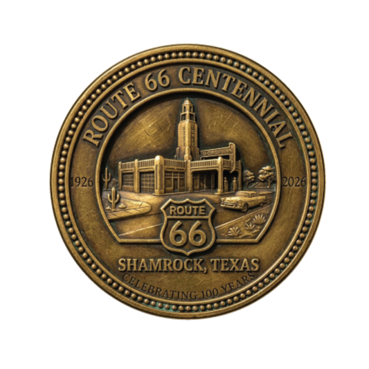 Shamrock, Texas Route 66 Centennial Commemorative Coin
