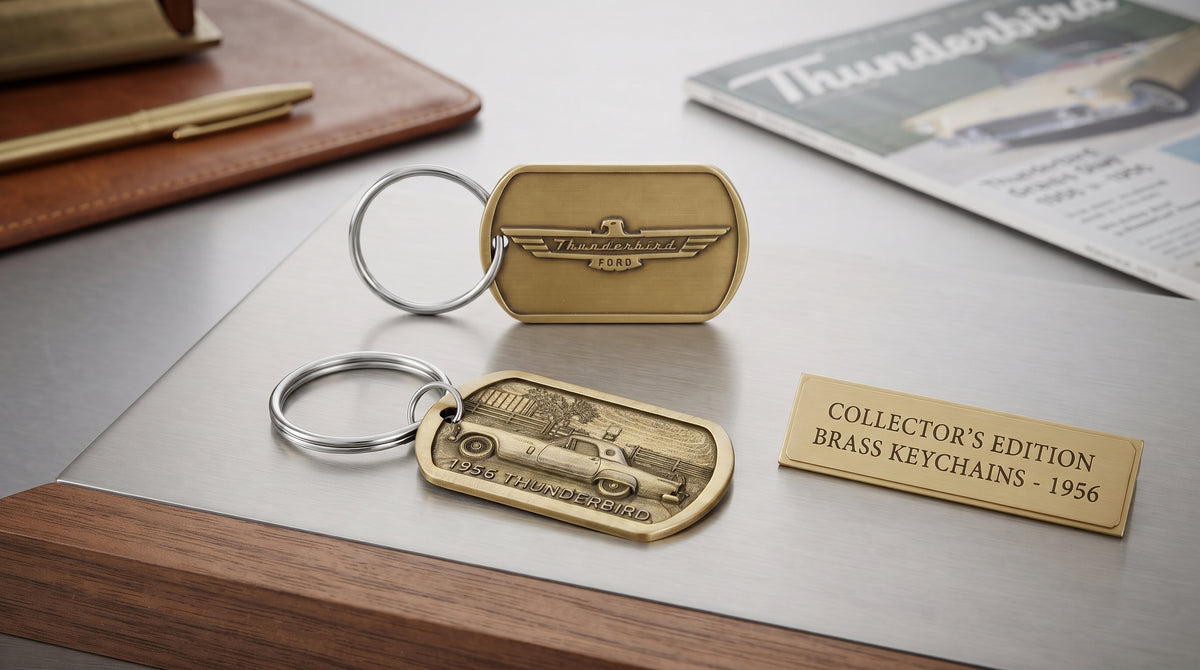 1956 Thunderbird Keychain — Collector's Edition
