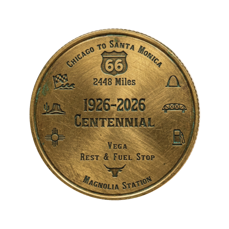 Vega, Texas Route 66 Centennial Commemorative Coin